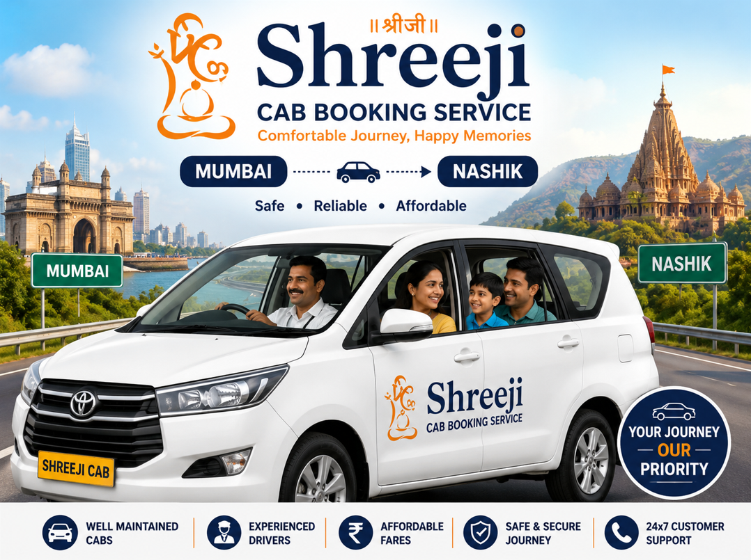 Shreeji Cab Booking Service